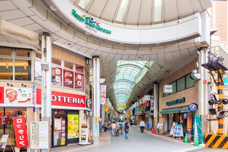 shotengai shopping street japan tokyo oyama