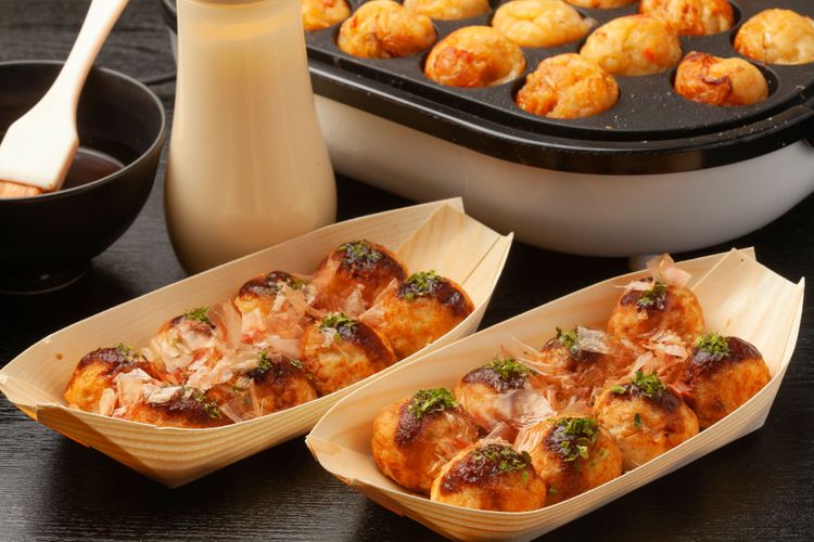 món takoyaki thơm ngon