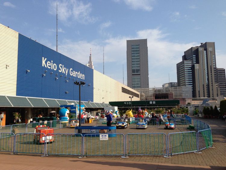 keio asahi sky beer garden