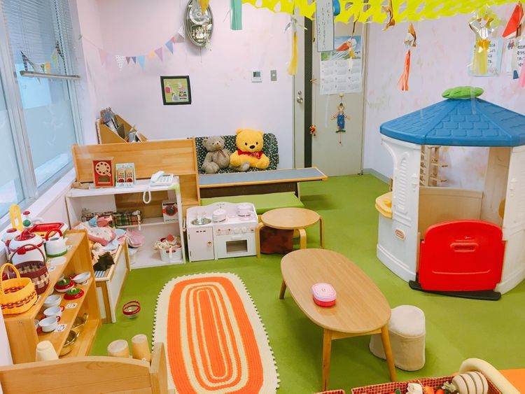 room filled with children's toys