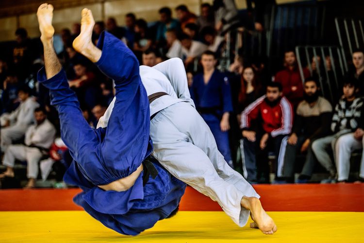 Judo Competition Tackle