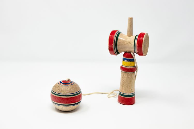 wooden kendama