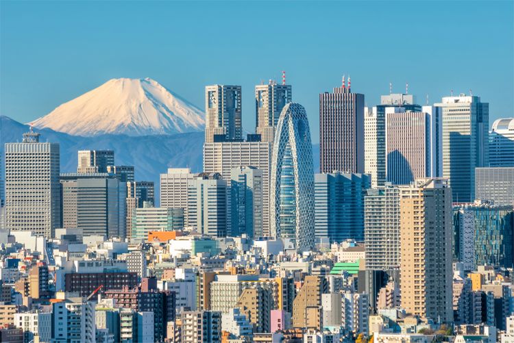 tokyo skyline