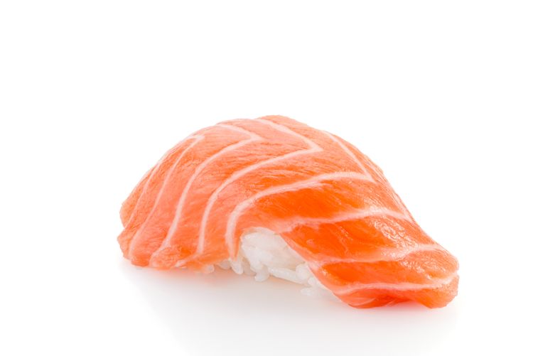 salmon sushi