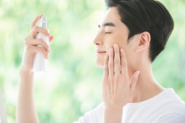 japanese man skincare