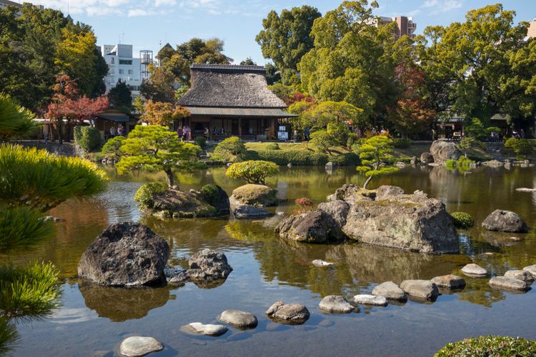 suizenji jojuen koen garden kumamoto