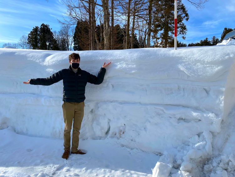 myoko snowbank