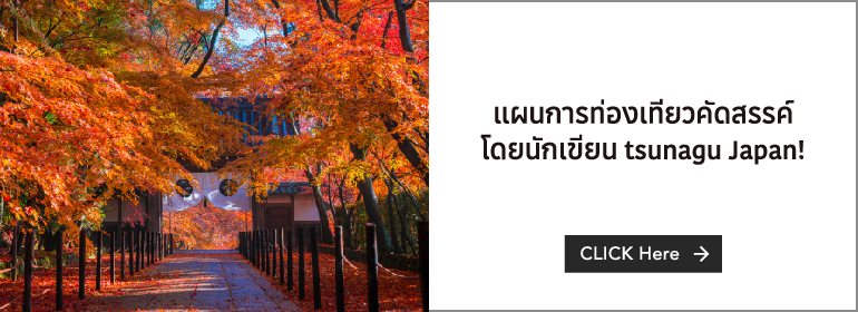 แผนการท่องเที่ยวคัดสรรค์โดยนักเขียน tsunagu Japan!